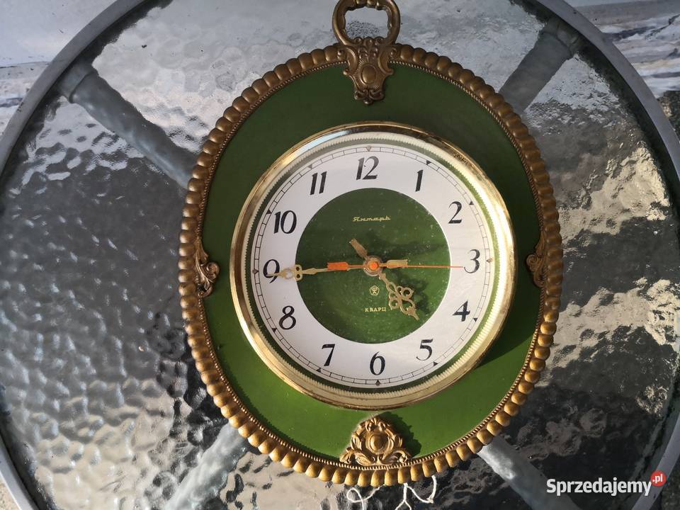 Stary Zegar Radziecki Jantar Dębica
