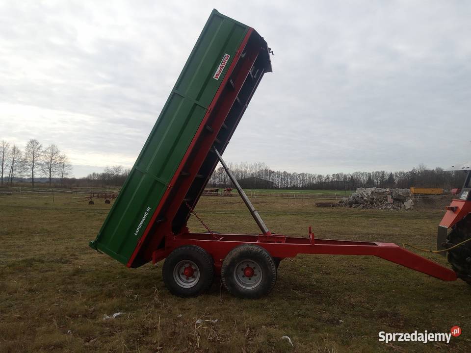 Przyczepa wywrotka tandem 6 t nieuszkodzony