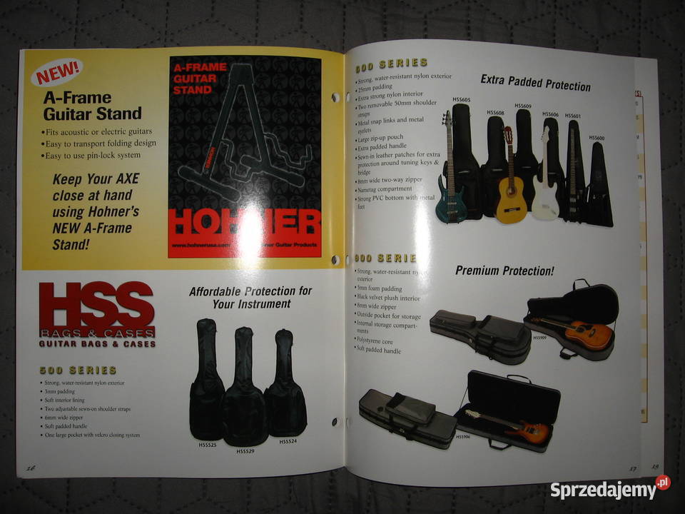 Hohner Electric Guitars Basses 2004 guitar Kępice