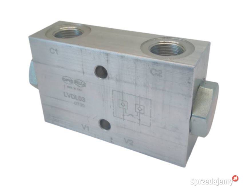 Zamek hydrauliczny zawór Effer Palfinger HDS Części Szczecin sprzedam