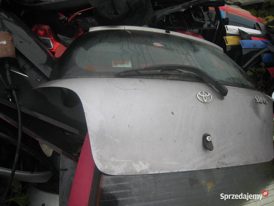 klapa tylna tył Toyota Yaris I 9906 szara Karoseria Kraków