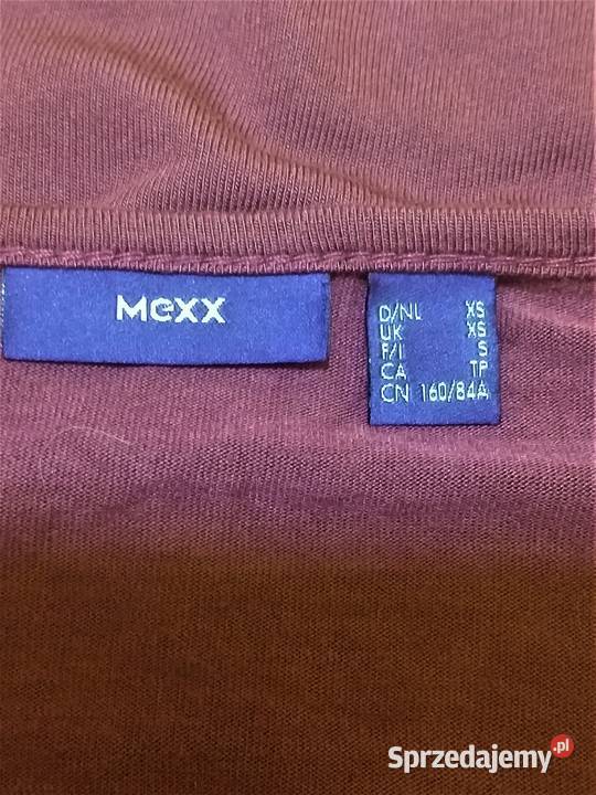 Fioletowa letnia bluzka koszulka bez rękawów Bez wzoru