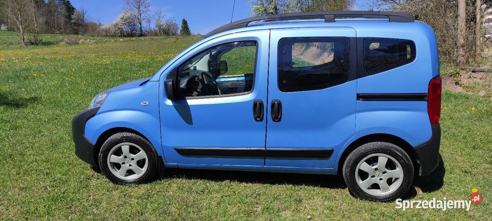 Citroen Nemo benzyna gaz euro 5 hak relingi niebieski sprzedam