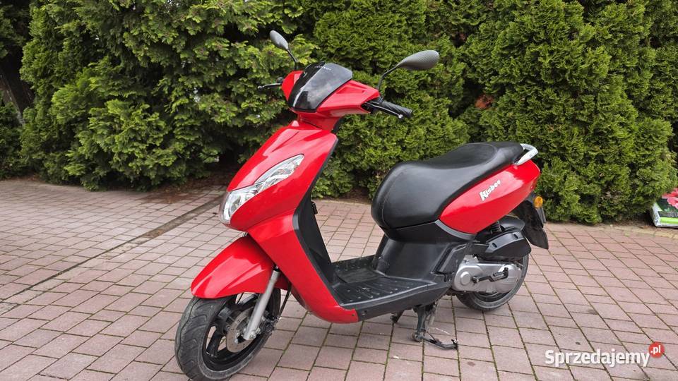 Skuter peugeot kisbee 50 zarejestrowany sprawny Rok produkcji 2009 sprzedam