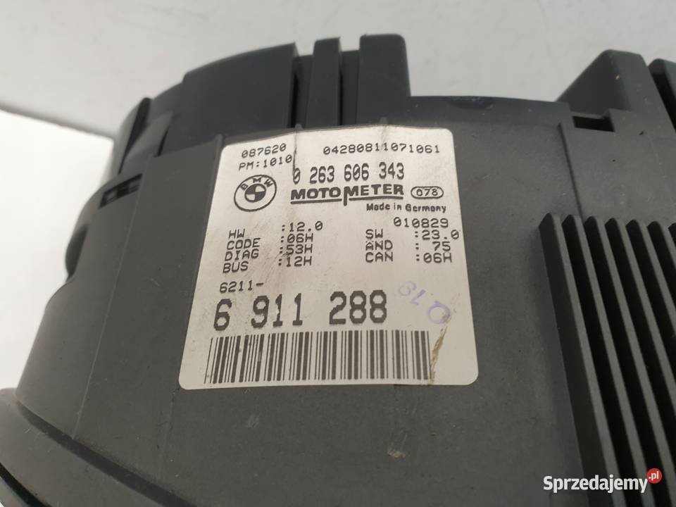 BMW E46 Compact 20 D LICZNIK ZEGARY 6911288 Eu osobowe lubelskie Janów