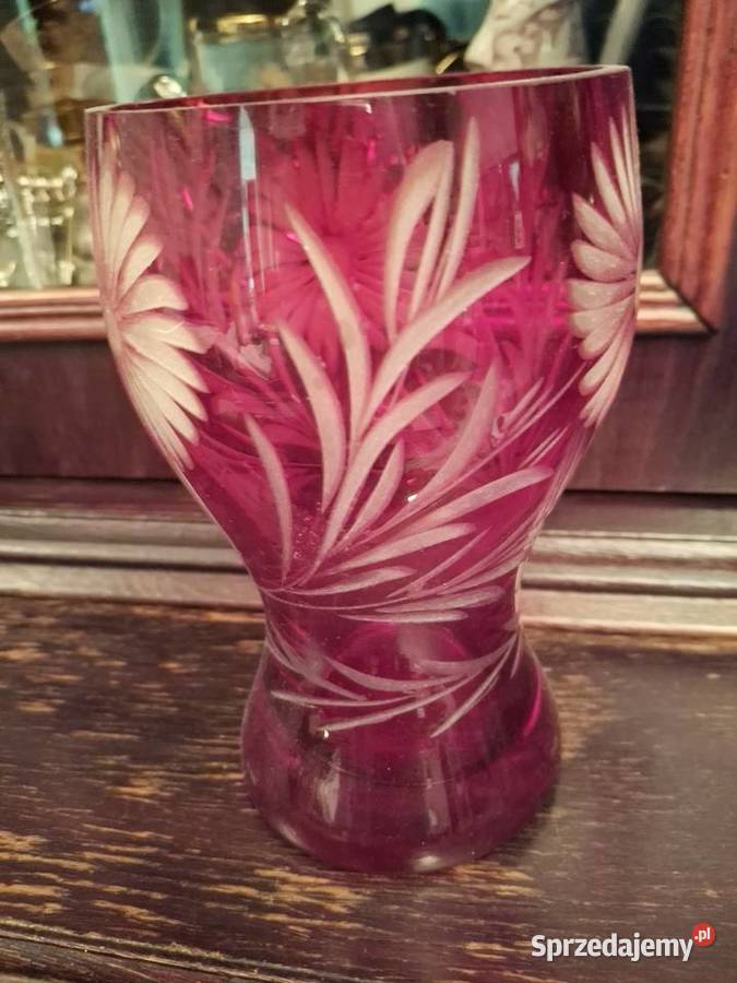 Kryształowy czerwony Dom i Ogród Warszawa