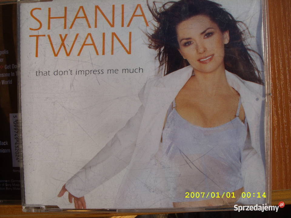 POP CD SHANIA TWAIN2 plyty single CD dolnośląskie Wołów