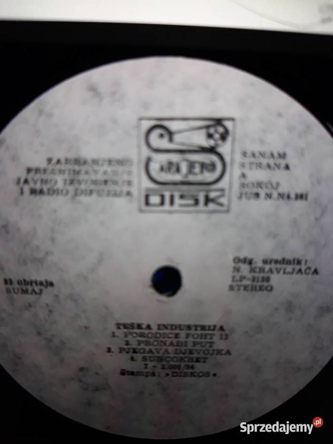 Archiwum hard rocka TESKA INDUSTRIJA Otisla Je Rzeszów