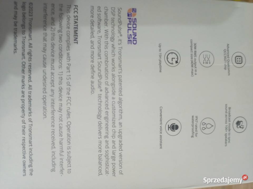 Sprzedam głośnik Częstochowa