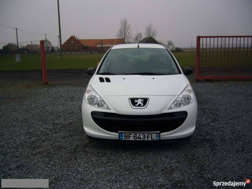 Peugeot 206 bialy centralny zamek