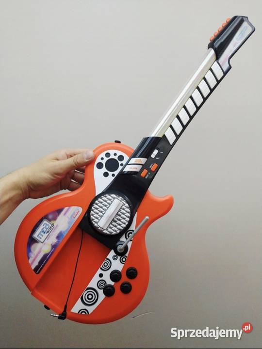 Gitara elektryczna interaktywna zabawka Simba małopolskie Kraków sprzedam