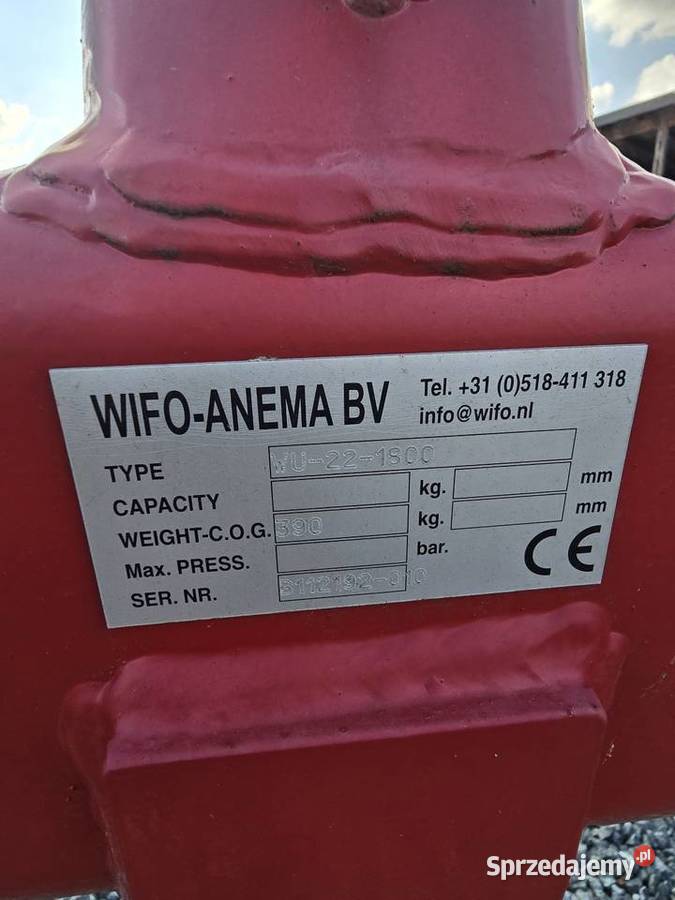 Głębosz 2 zębny VIFO WU221800 nieuszkodzony Rolnictwo sprzedam