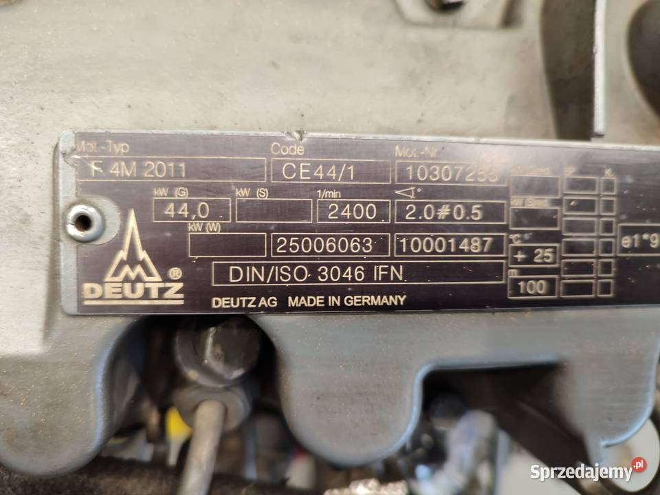 Silnik F4M2011 DEUTZ Wilkowo