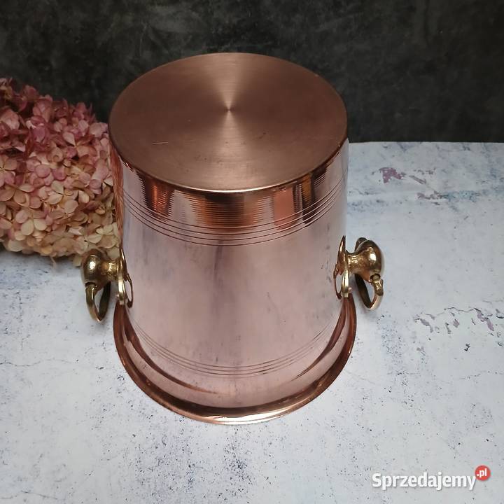 Miedziany cooler miedziany pojemnik na wino Warszawa