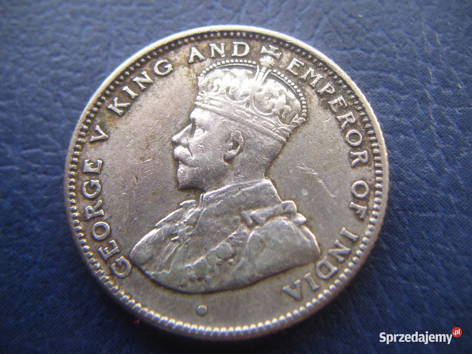 Stare monety 20 cent 1916 Straits Settlements Lesko