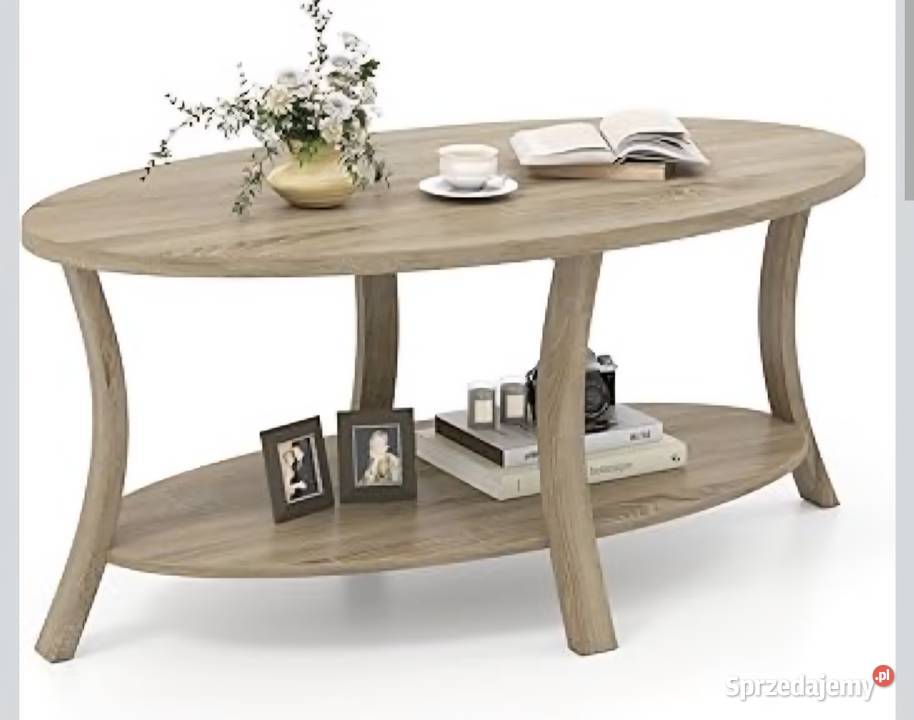 Stolik kawowy owalny łódzkie Błaszki sprzedam
