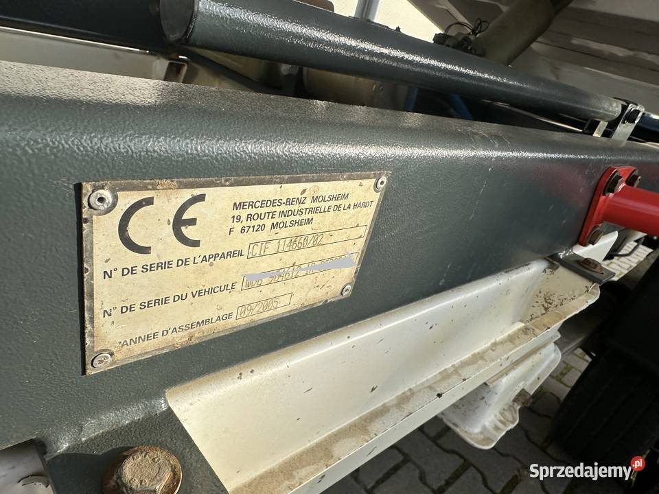 MERCEDES SPRINTER 411 22 CDI KIPPER WYWROTKA HAK immobilizer Piekarzew