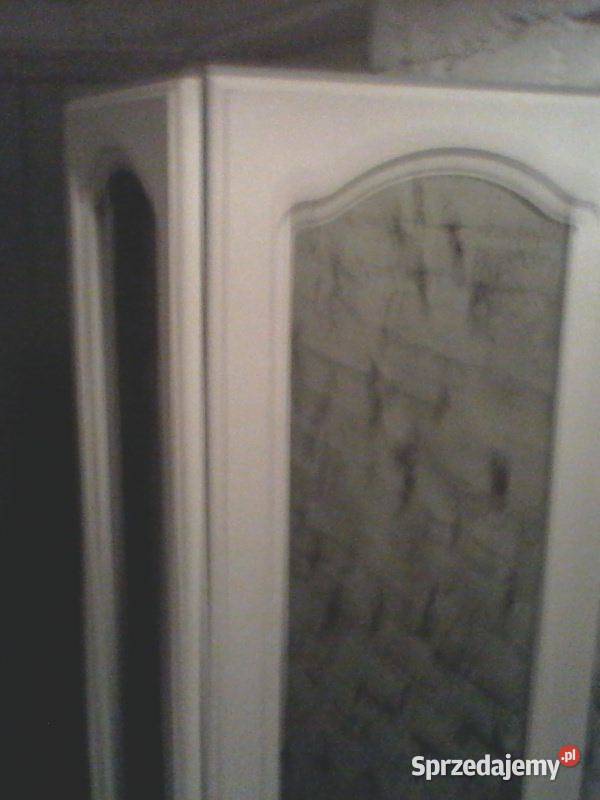 Witrynabiblioteczka biała przeszklona Luboń