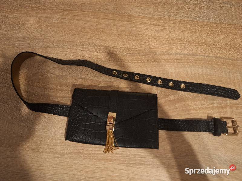 NOWA Torebka damska na pasek czarna elegancka z Warszawa