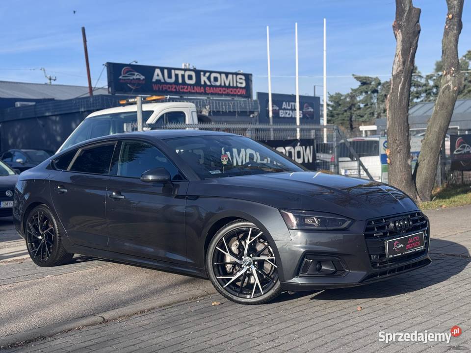 Audi A5 F5 20 A 5 SPORTBACK TURBO 2018 Zadbany 1984cm3 Częstochowa sprzedam