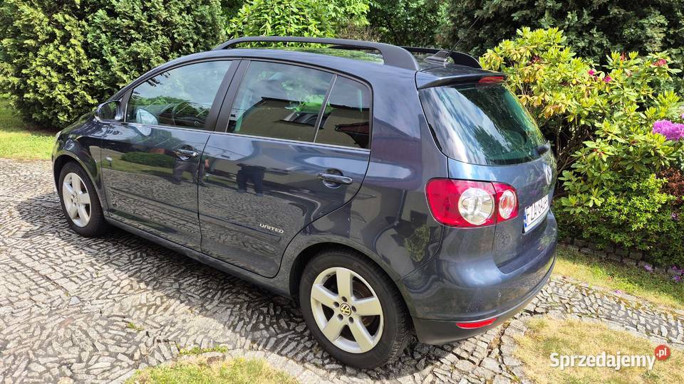 Golf Plus 19 TDI DPF United 2008 uszkodzony czujnik deszczu Samochody osobowe Żary