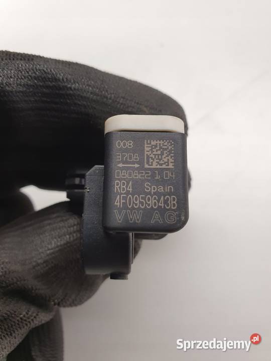 CZUJNIK UDERZENIOWY AUDI A6 C6 LIFT 4F0959643B śląskie Przystajń