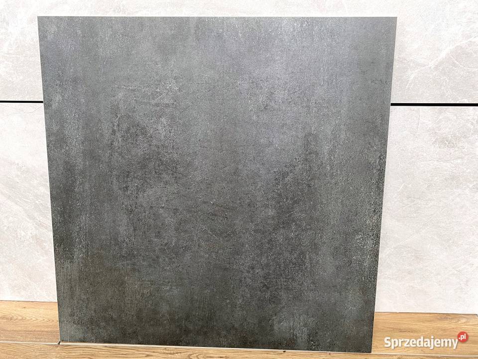 Twardy mocny gres mrozoodporny 60x60 szary Łask