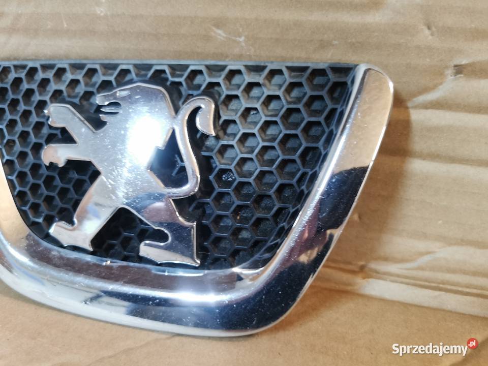 Znaczek emblemat logo peugeot 307 lift wielkopolskie Sieraków sprzedam