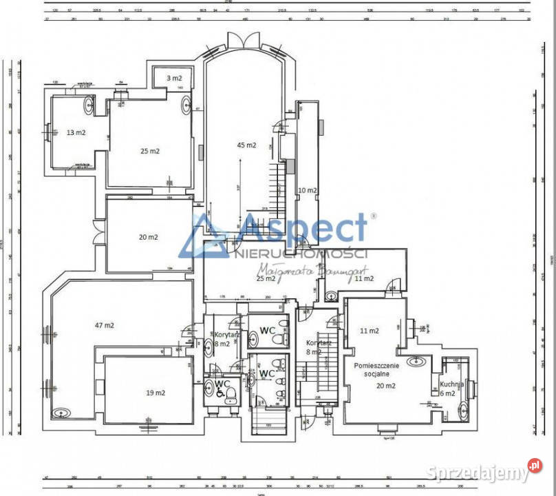 Lokal 271m2 handel usługi produkcja Wynajem Szczecin
