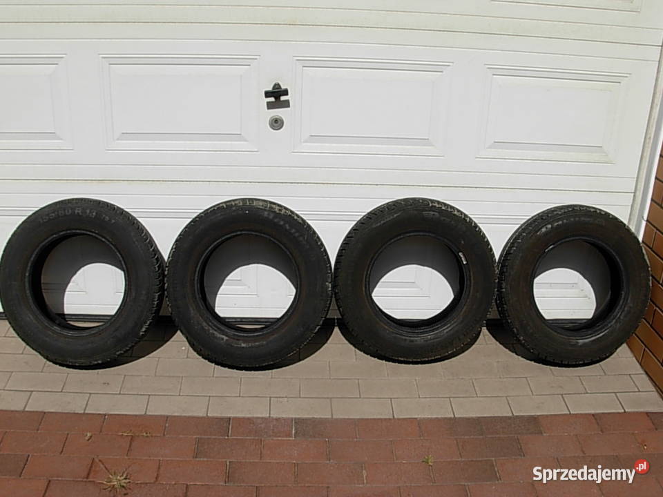 4 opony używane 15580R13 Barum letnie Gdynia