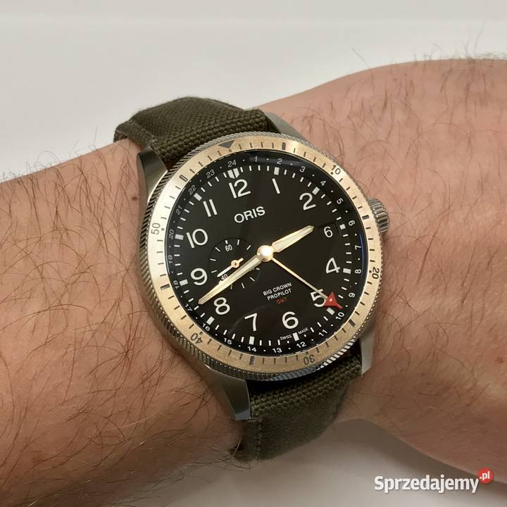 Oris Big Crown ProPilot Timer GMT box automat 44 Warszawa sprzedam