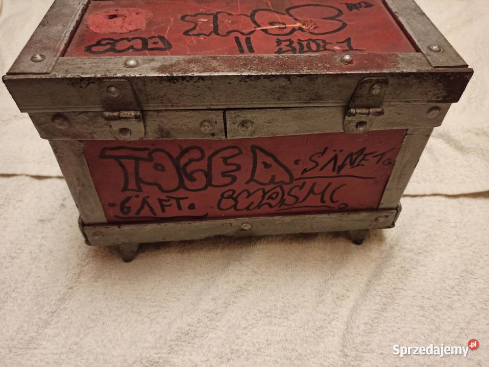 Kuferek Na skarby porządny solidny pomorskie Gdańsk