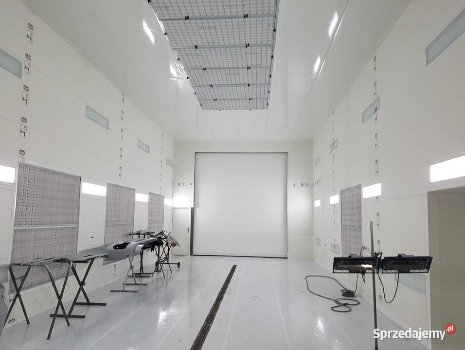 Instalacja nawiewu do ściany lakierniczej Plenum kujawsko-pomorskie Solec Kujawski