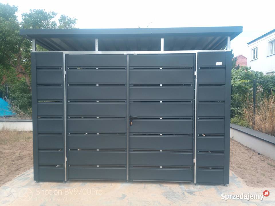 WIATY ŚMIETNIKOWE Altana Rowerowa Zabudowa Koszy Pułtusk