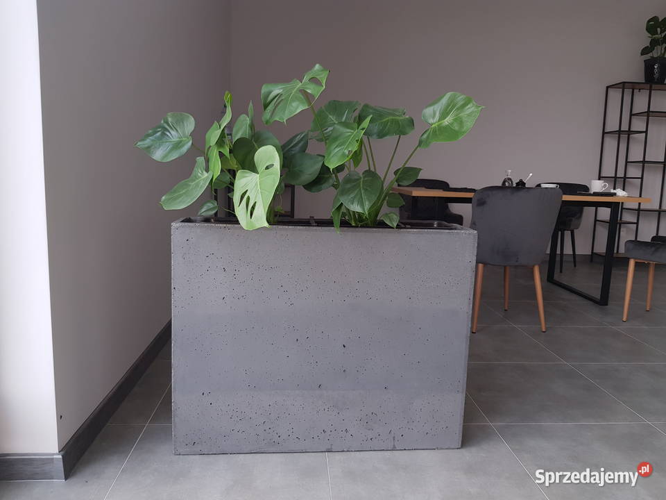 Donica betonowa Slim 90x20x50 Donice betonowe Architektura ogrodowa Rawicz