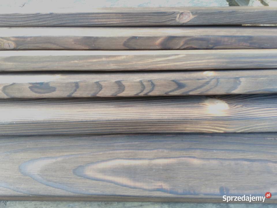 Shou Sugi Ban 100 Deska Półka opalana Warszawa