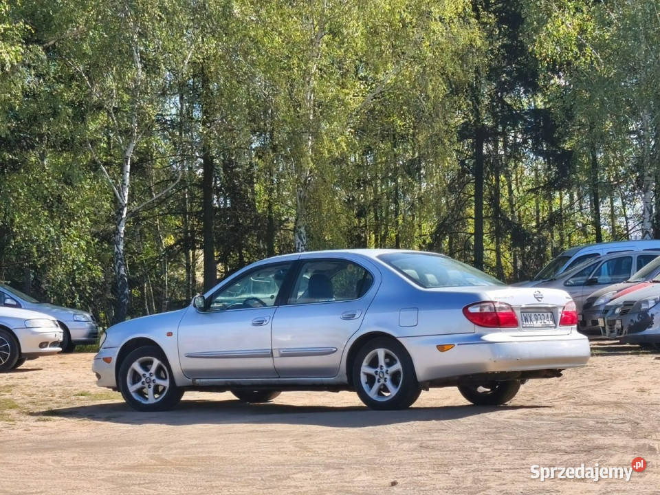 Nissan Maxima 2001r 30 Gaz Automat 200 Tanio srebrny mazowieckie Warszawa