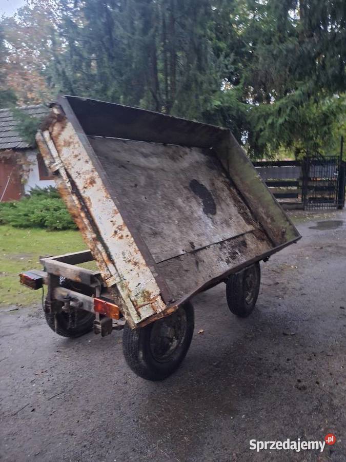 Przyczepka Multicar wywrotka hydrauliczna lubuskie Krosno Odrzańskie