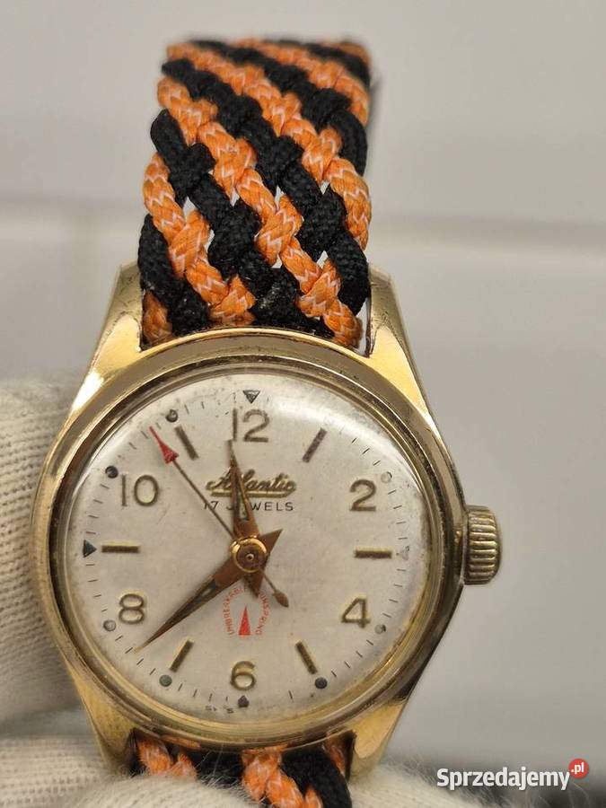 Damski zegarek vintage Atlantic Chorzów