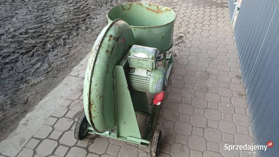 Dmuchawa do zboża Neuero silnik 22kW komplet rur nieuszkodzony Przymiłowice