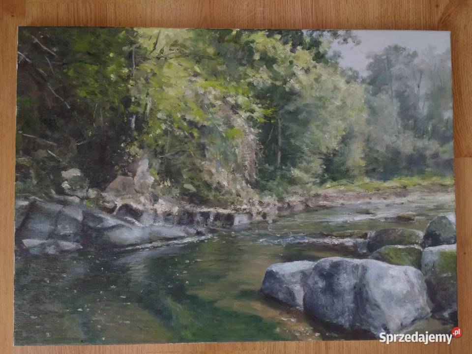 Obraz olejny 50x70 Bieszczady Przeworsk