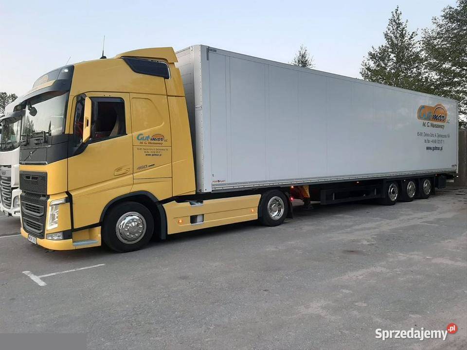 Volvo FH 460 2015r naczepa kofer SCHMITZ Zielona Góra