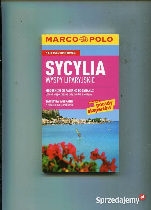 Sycylia Wyspy Liparyjskie z atlasem drogowym Rok wydania 2008