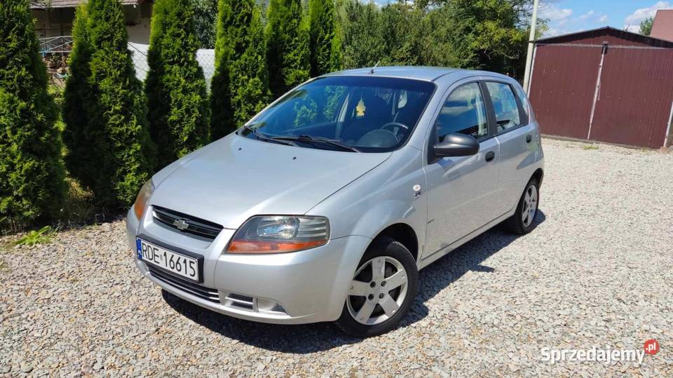 Chevrolet Kalos Aveo 2005r 12 BenzynaGaz 72KM Jasło sprzedam