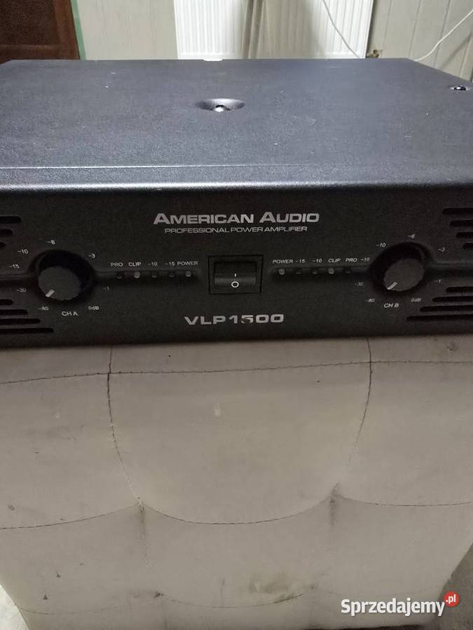 Końcówka mocy American Audio VLP1500 pomorskie Lębork sprzedam