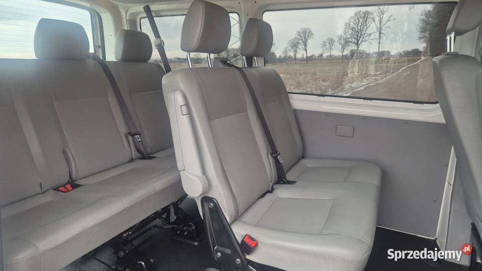 Volkswagen T5 lift 14r 69 150 baza kamper benzyna Transporter wielkopolskie Pleszew