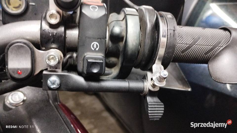 TEMPOMAT MOTOCYKLOWY WSPOMAGANIE MANETKI GAZU Giżycko