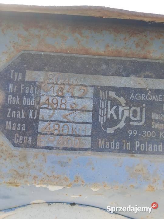 Siewnik Poznaniak 27 m Blizanów