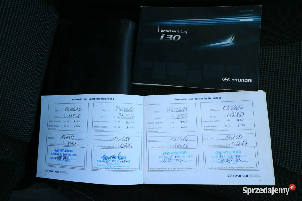 Hyundai i30 20lecie HyundaiLampy LEDCzujniki biały Bytom