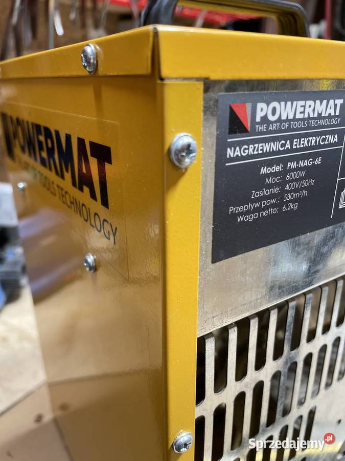 nagrzewnica 400V 6kW przedłużacz 14 mb grzejnik Aleksandrów Łódzki